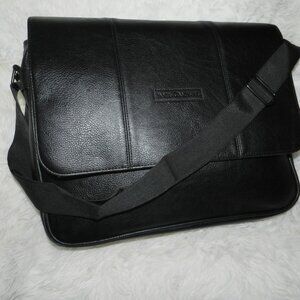 James Campbell Leather Laptop Messenger Bag🆕SHIPS FAST😮‍💨⚡🚚
